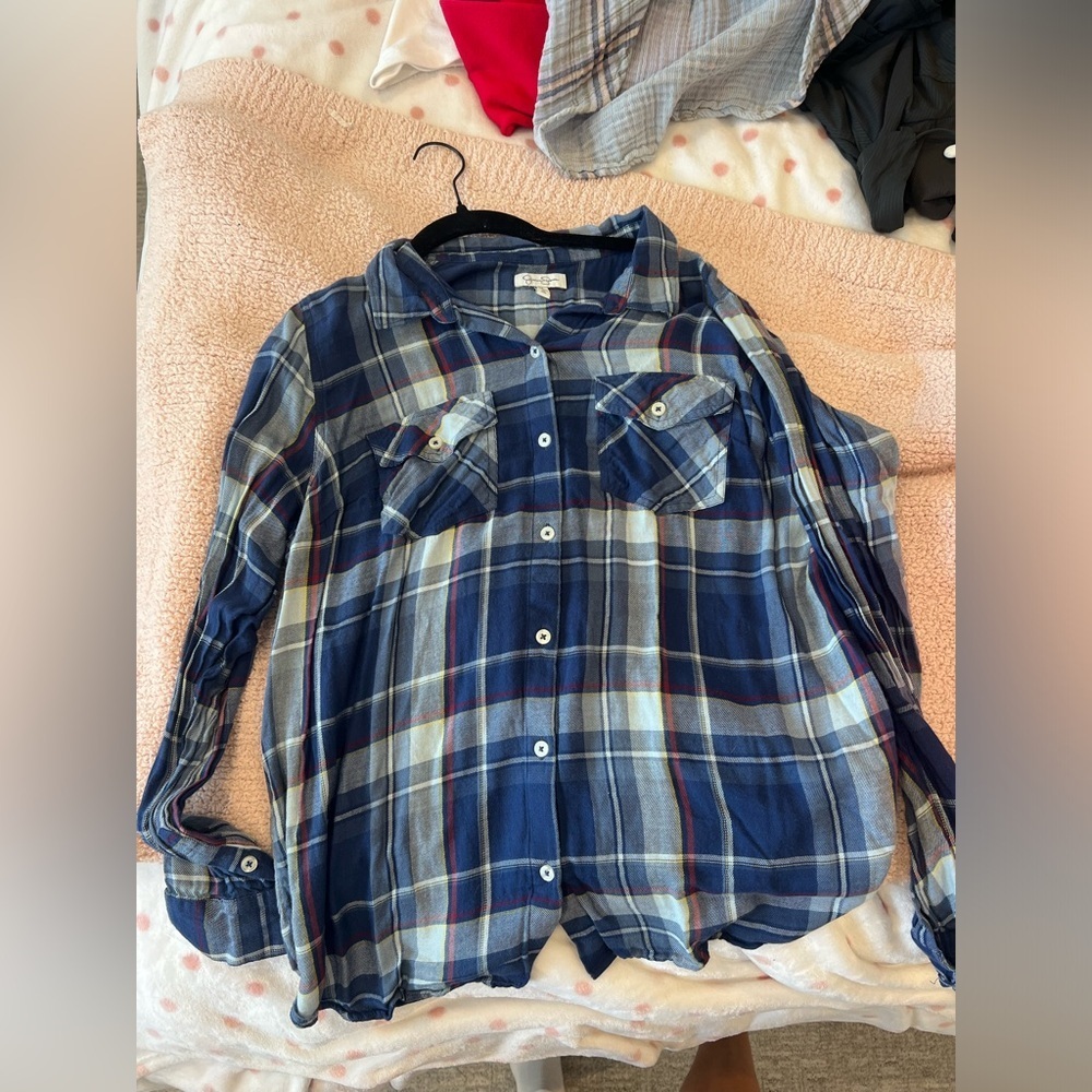 Jessica Simpson Plaid flannel